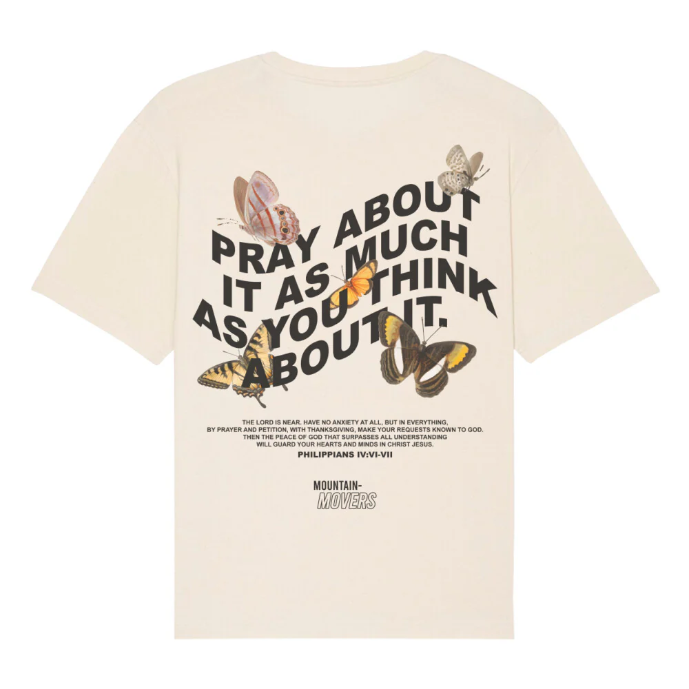 Pray about it Oversized Shirt BackPrint - Image 6