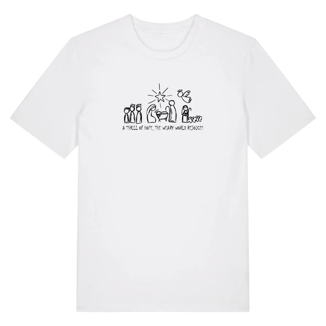 Thrill of Hope Christmas Shirt - Image 5