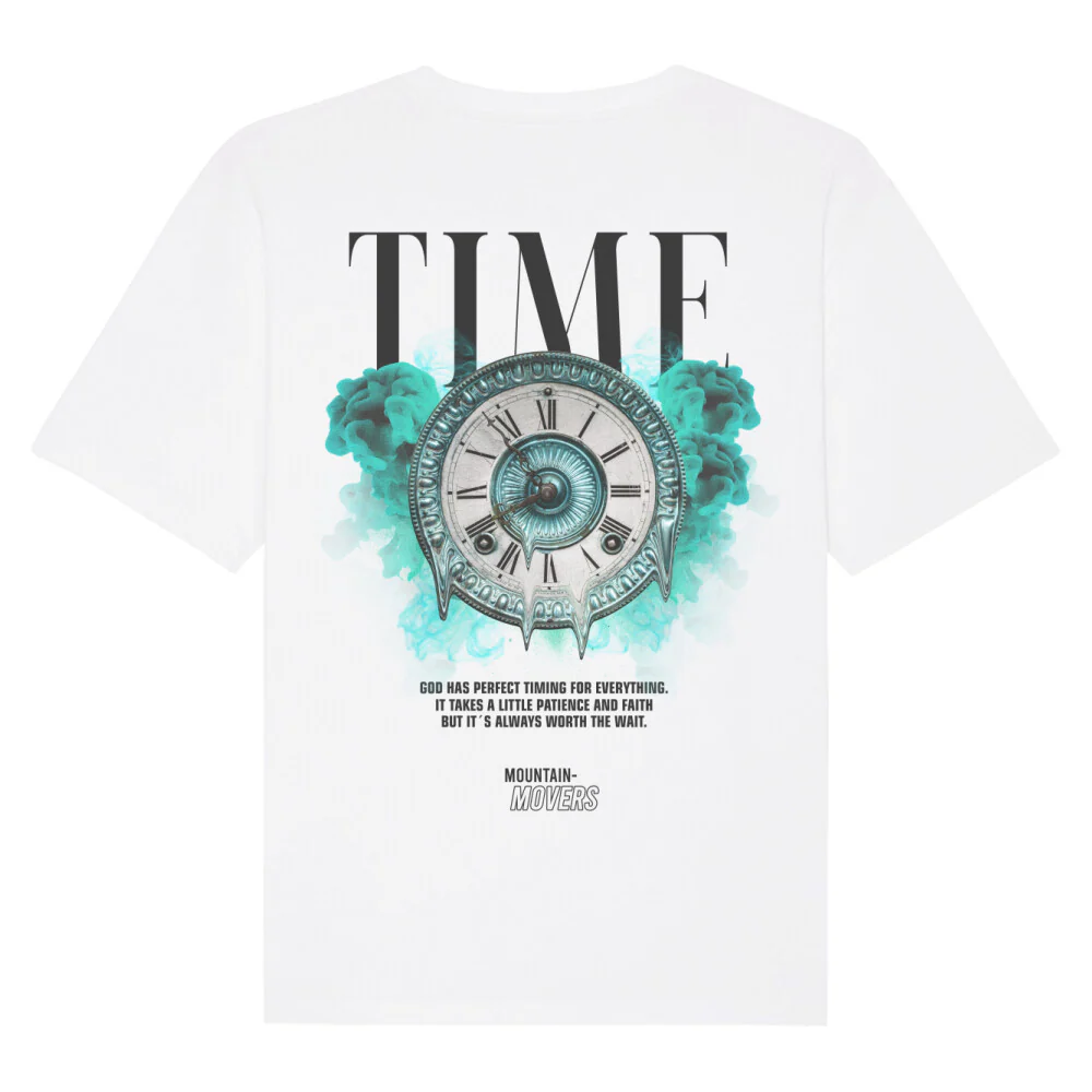 Time Streetwear Oversized Shirt BackPrint - Image 4