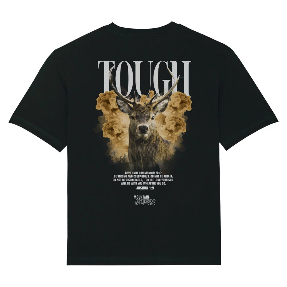 Tough Streetwear Oversized T-Shirt BackPrint