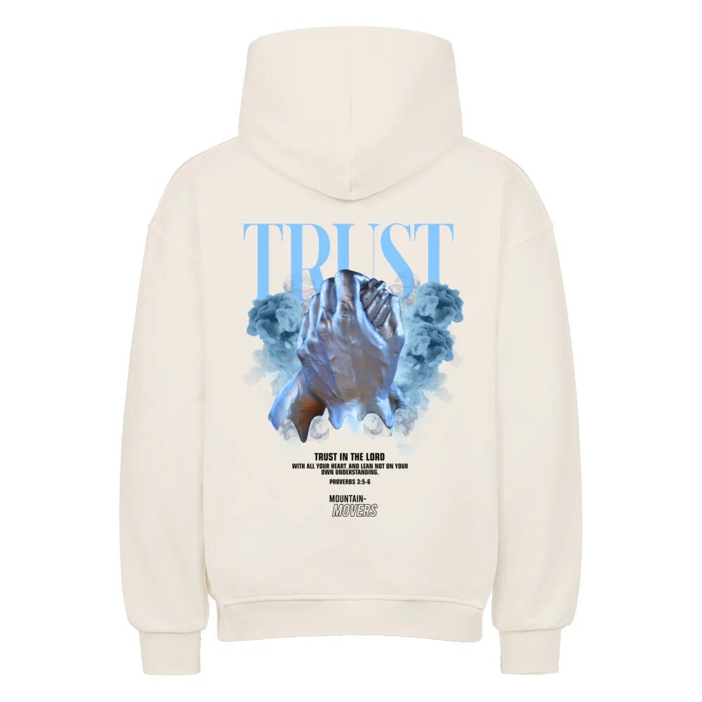 Trust Streetwear Oversized Hoodie BackPrint - Image 3