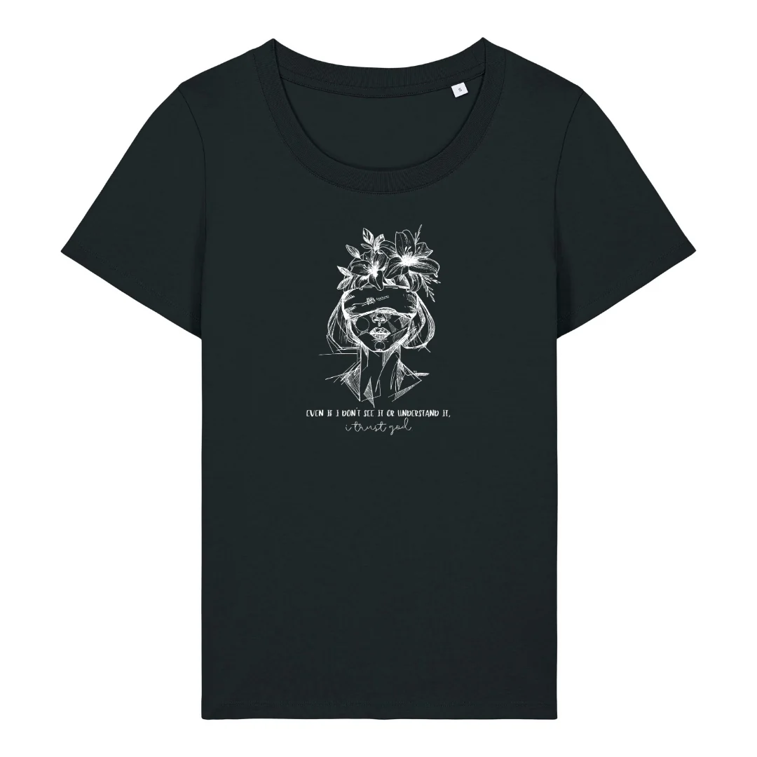 Trusting God Frauen T-Shirt - Image 2