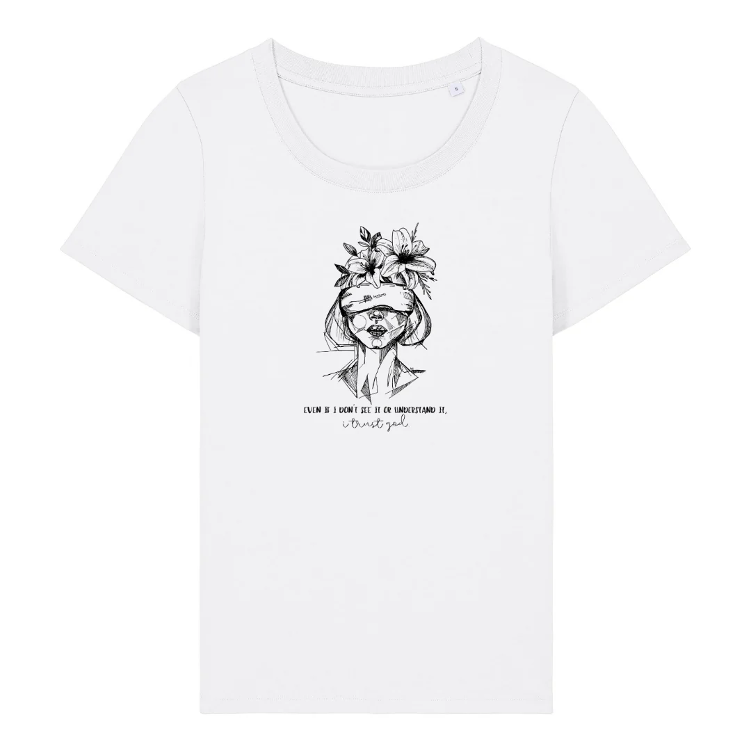 Trusting God Frauen T-Shirt - Image 4