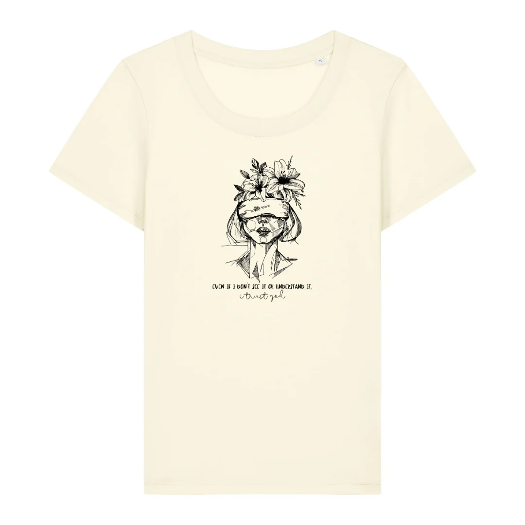 Trusting God Frauen T-Shirt - Image 5