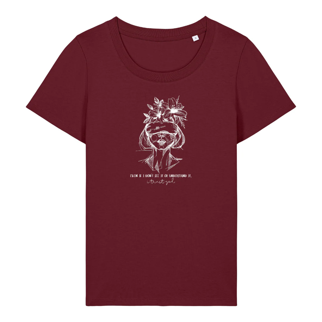 Trusting God Frauen T-Shirt - Image 6