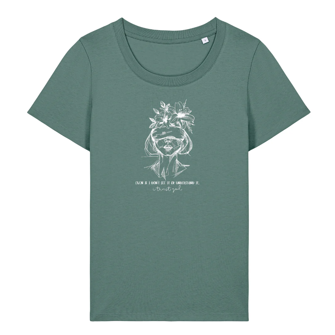 Trusting God Frauen T-Shirt - Image 7