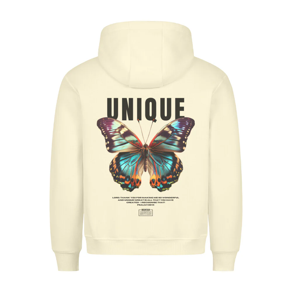 Unique Butterfly Hoodie BackPrint - Image 4