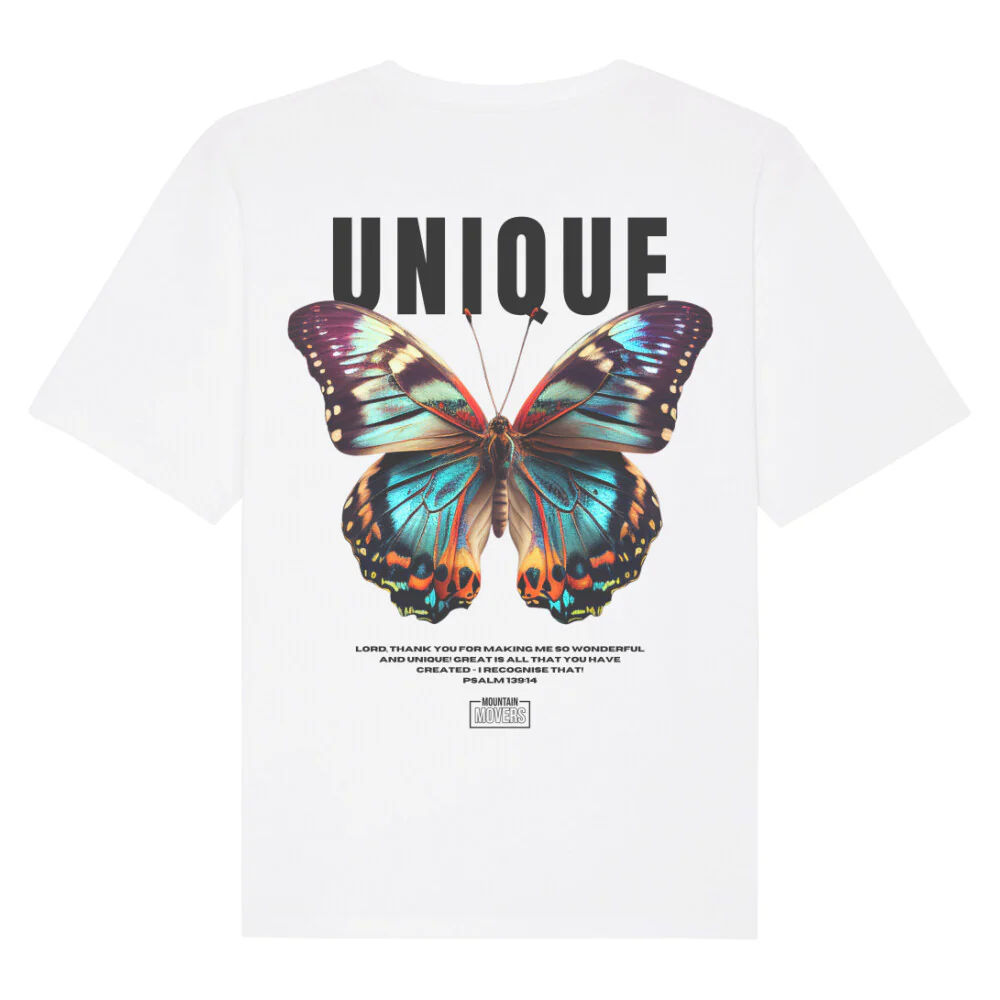 Unique Butterfly Oversized Shirt BackPrint - Image 4
