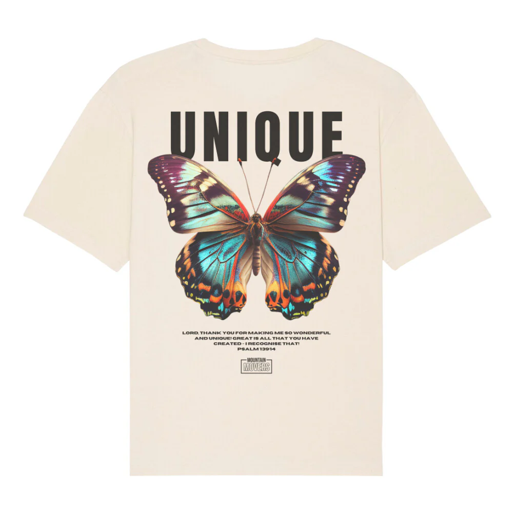 Unique Butterfly Oversized Shirt BackPrint - Image 6