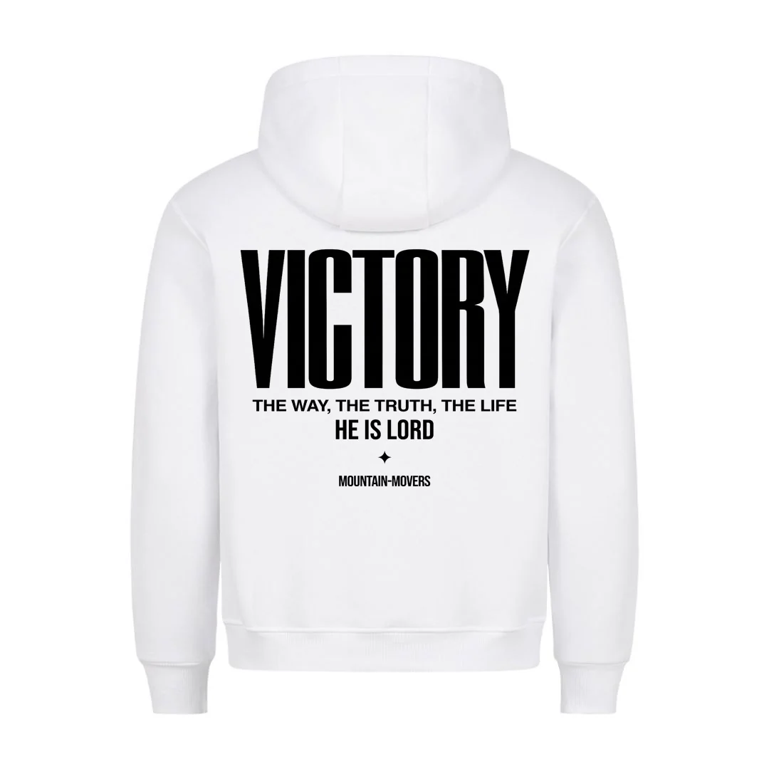 Victory in Jesus Christ Hoodie BackPrint - Image 2
