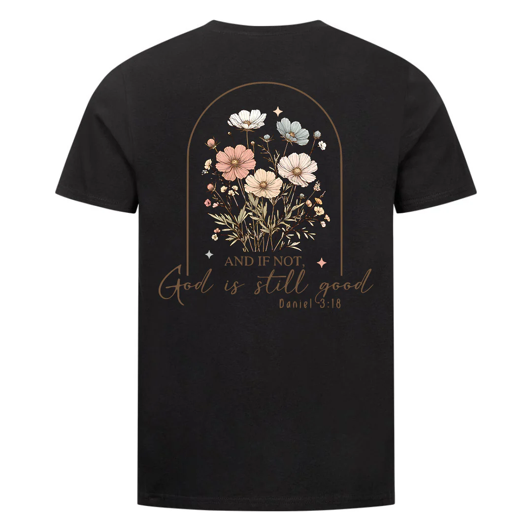God is still good vintage Shirt Backprint - Image 3