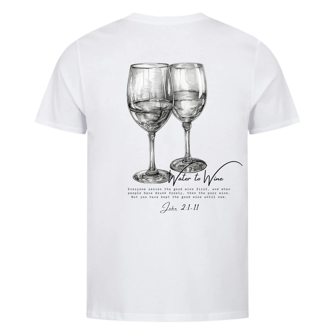 Water to Wine Sketch Backprint - Image 5