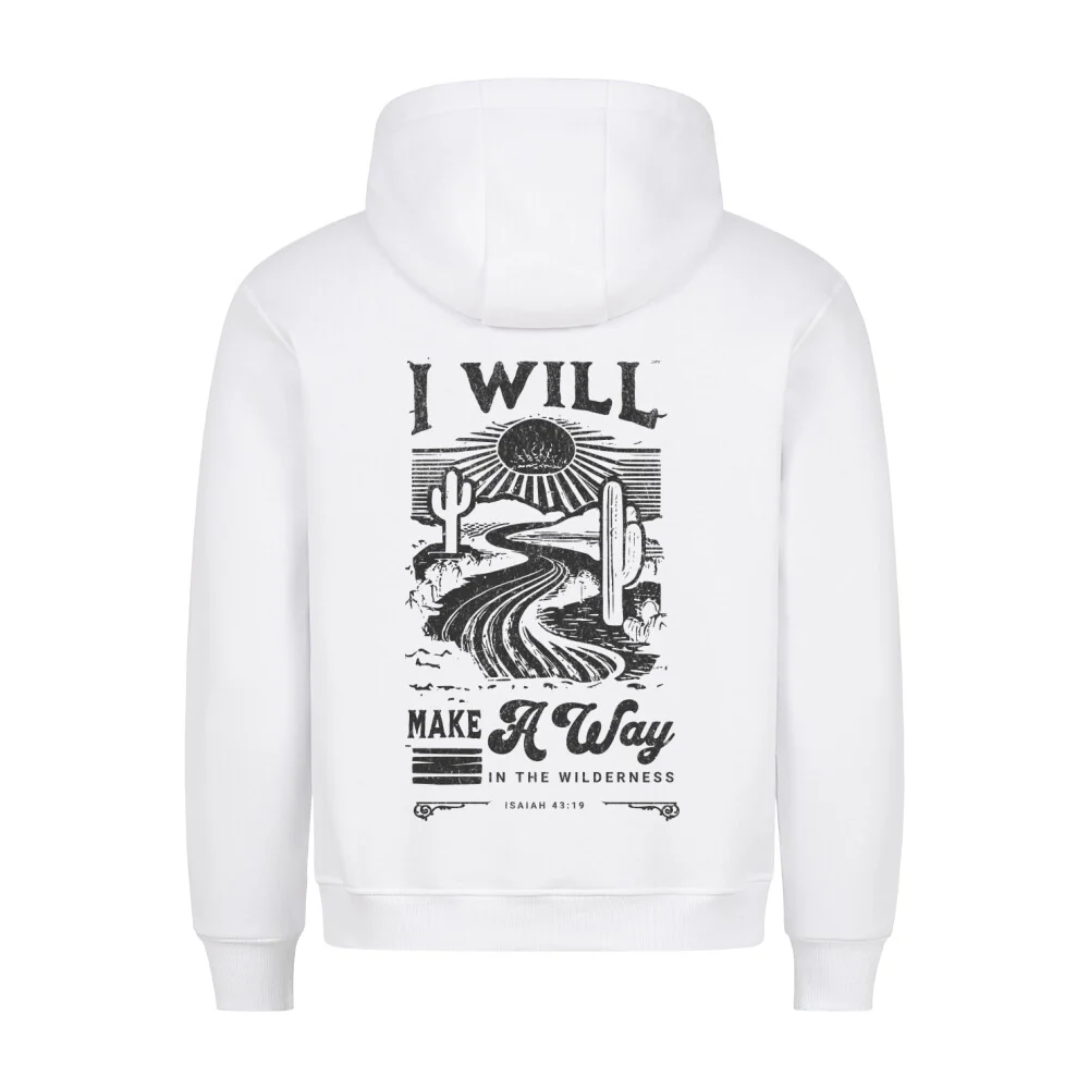 Way in the Wilderness Hoodie BackPrint - Image 3