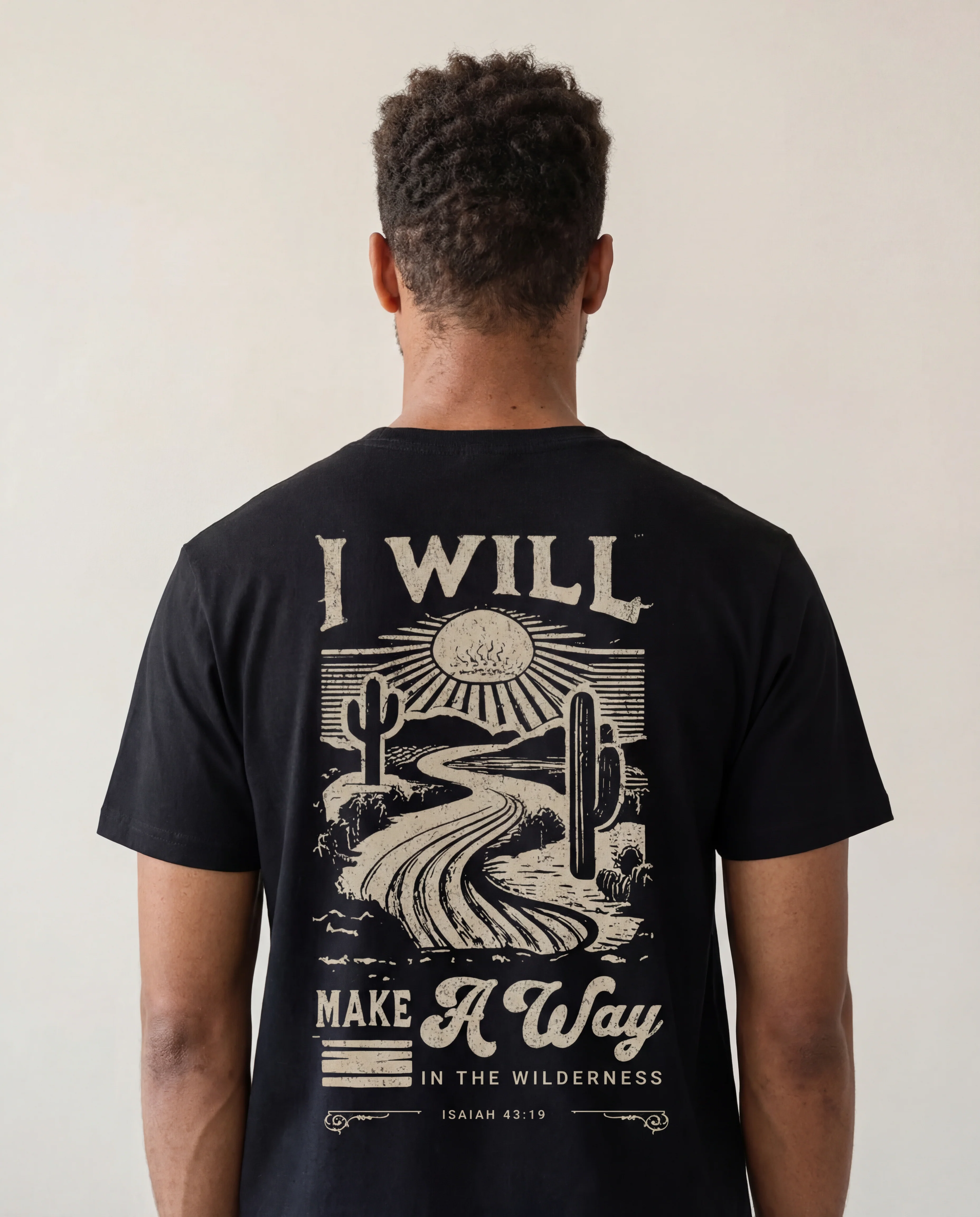 Way in the Wilderness Shirt Backprint