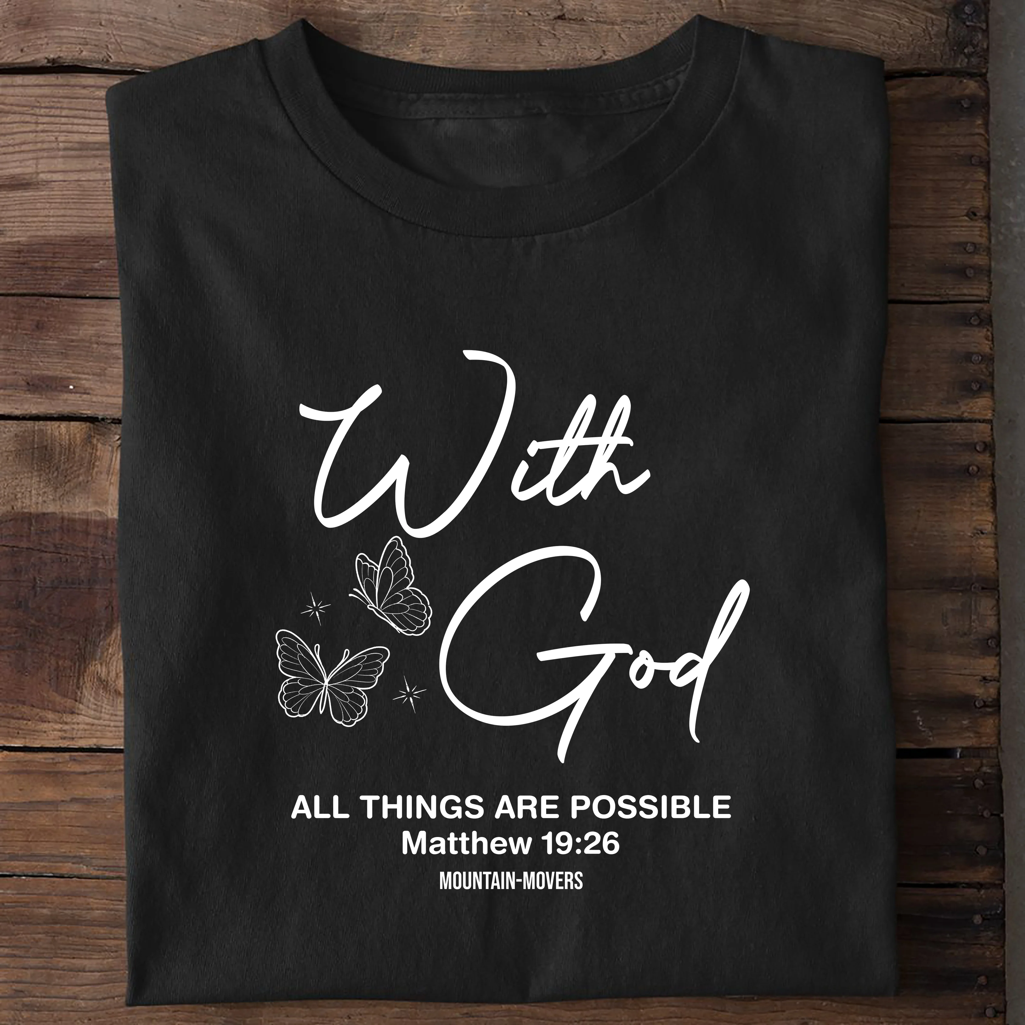 WITH GOD Shirt - Image 2