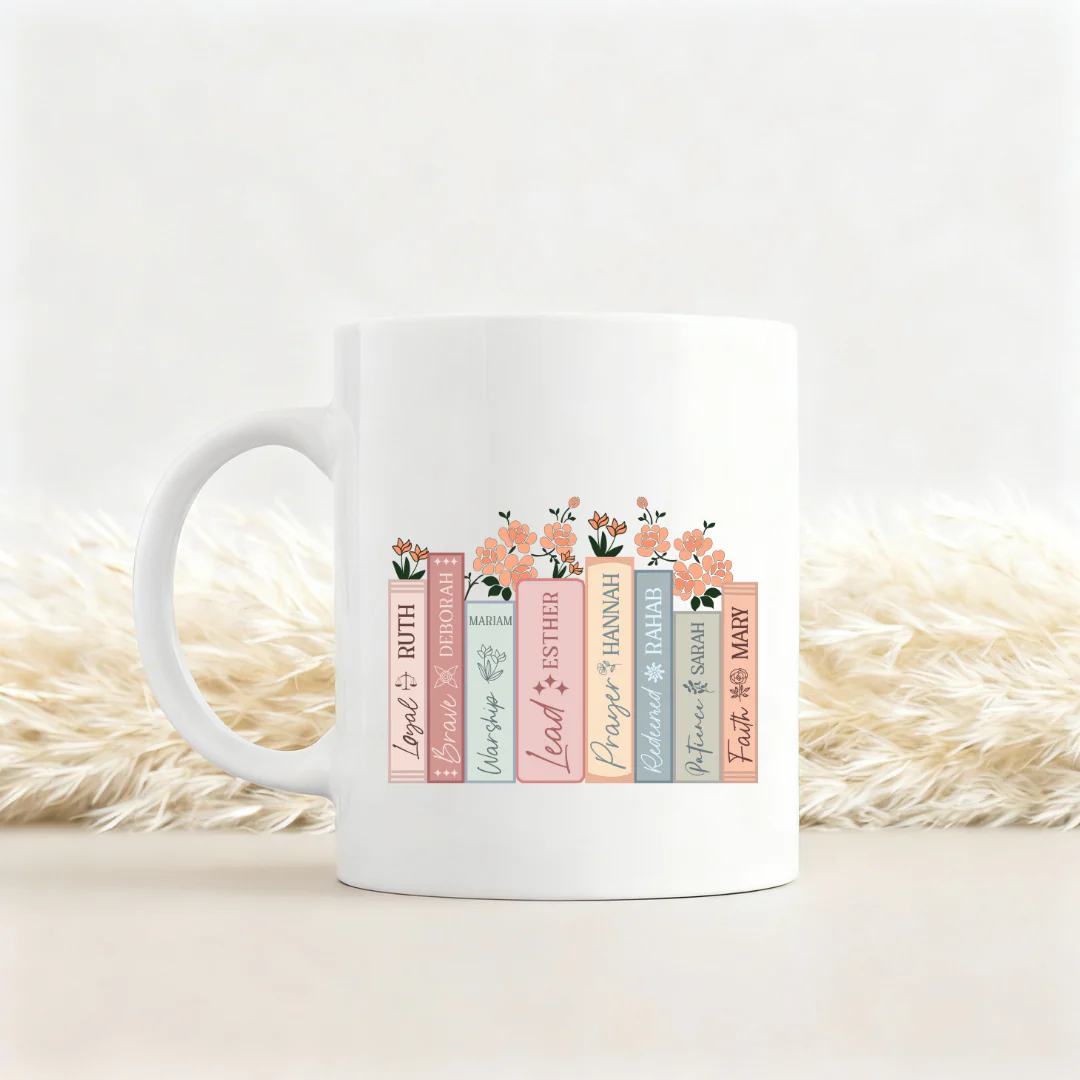 Women Bible Tasse
