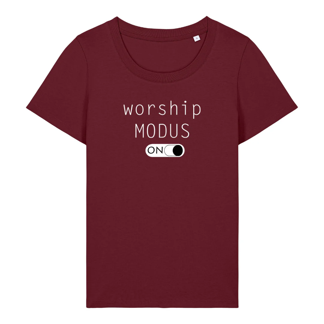 WORSHIP MODUS FRAUEN SHIRT - Image 6